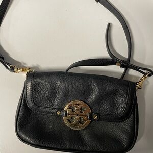 Tory Burch Black Leather Crossbody Bag